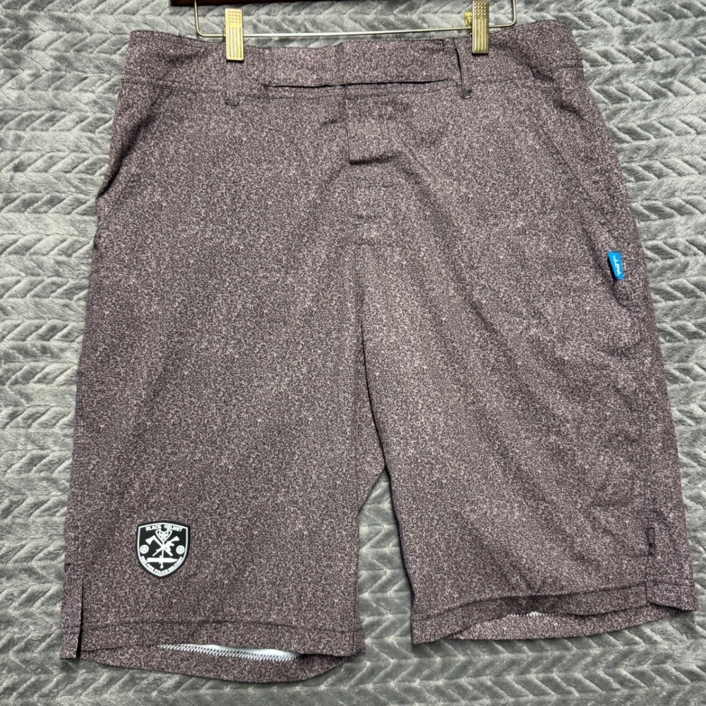 Black Helmet Board Shorts 34 Grey Excellent Heathered‎ EMS Fire Police (1870)